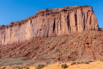 Rock Formation Within Monument Valley Arizona