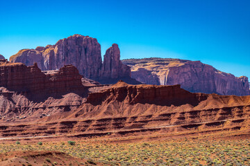 Rock Formation Within Monument Valley Arizona