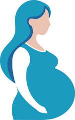 vector illustration of a woman