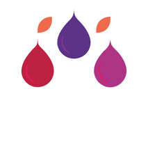 Obraz premium sugarplum-drops--vector-art-illustriton-white-bagr.eps