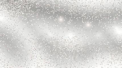 Obraz premium Elegant Silver Glitter Metall Abstract Background for Design Projects