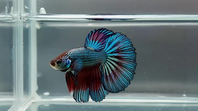 Ornamental fish in aquarium