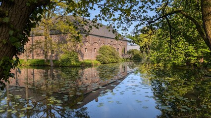 Obraz premium Castle Gardens of Arcen in the Netherlands. 