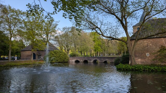Castle Gardens of Arcen in the Netherlands. 