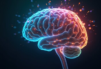 colorful neural connection patterns brain visualization innovative mind anatomy abstract art, synapse, neuroscience, energy, vibrant, creativity, thought