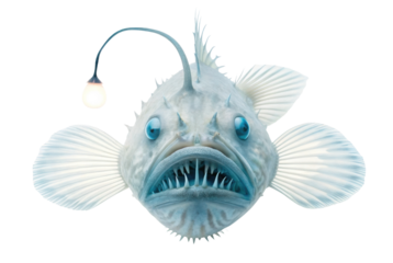 PNG Deep sea anglerfish: bioluminescent predator of the ocean depths