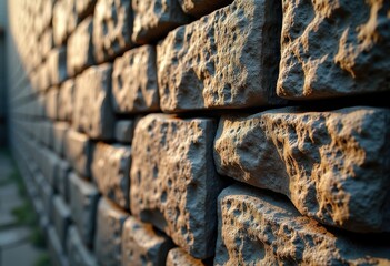 cracked stone wall resilience textured strength age weathered architecture, structure, fortification, landscape, deterioration, pattern, block, aged