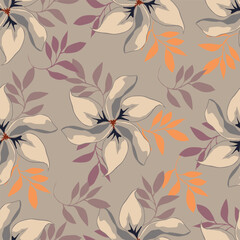 seamless floral background