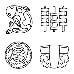 Japan Element Vector Illustration