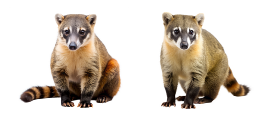 Coati Isolated On Transparent Background