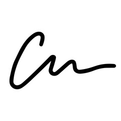 Icon signature on white background vector
Vector icon internet and technology