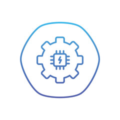 Brightness  Vector icon