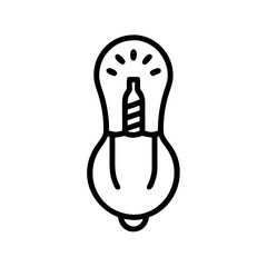 Icon of a Light Bulb
