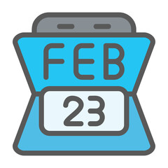 February 23 Icon