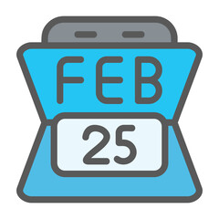 February 25 Icon