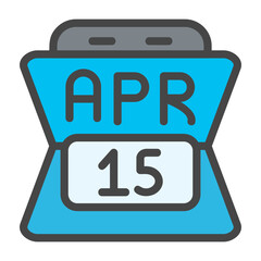 April 15 Icon