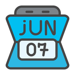 June 7 Icon