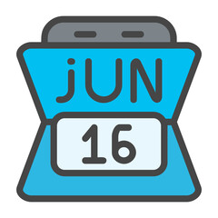June 16 Icon