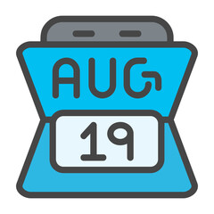 August 19 Icon