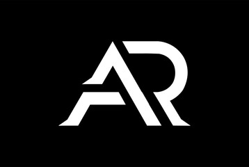 Letter AR RA AP PA Logo Vector Illustration for any business, brand, identity, corporation, sport, shirt.