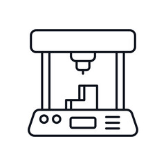 3d Printing Vector icon