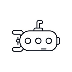 Underwater Drone Vector icon