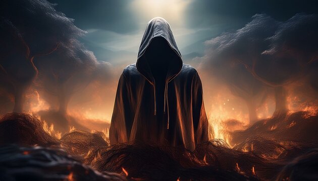 System Hacking Cyber Attack, Computer Hacked Error Concept