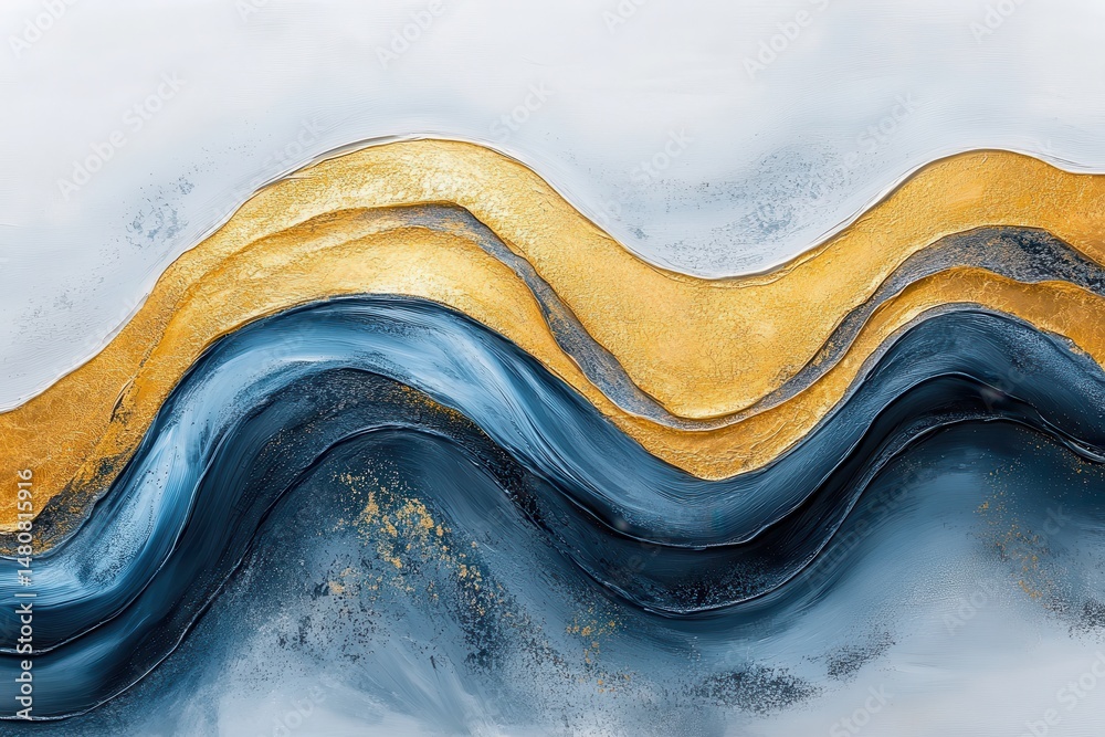 Aufkleber waves of translucent fabric gracefully float above the calm water surface during a serene sunset, cr