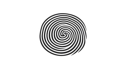 Whimsical Thumbprint Cartoon Vector Illustration for Creative Designs