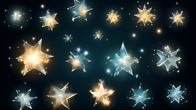 Transparent Star Vector Symbol Icon Design for Professional Projects