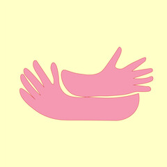 hug, hugging hands, embrace, love, caring, support,