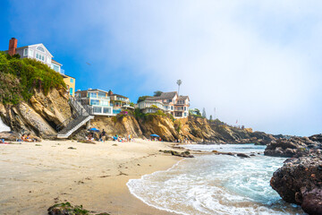 Luxury Beach Houses on Cliffs Overlooking the Ocean