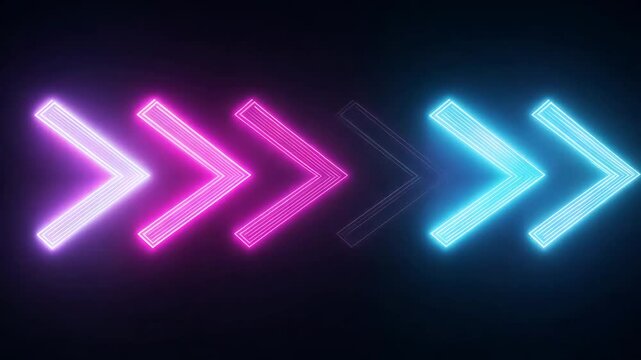 Arrow moving symbols