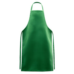 Solid Green Kitchen Apron Durable, Stain-Resistant Cooking Apron
