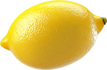 lemon isolated on white background