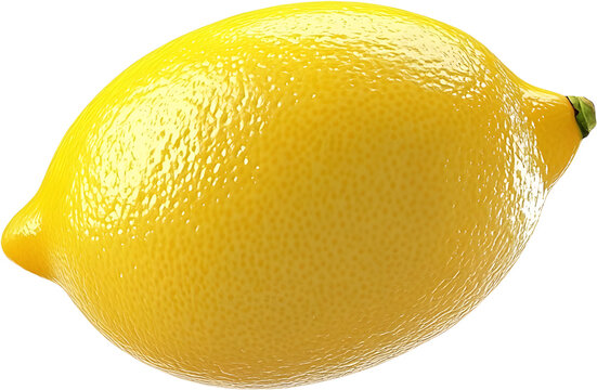 lemon isolated on white background