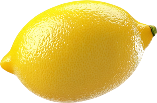 lemon isolated on white background