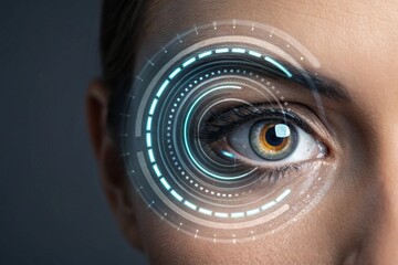 Smart Robotic Eye Concentric Data Visualization