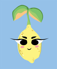 Cytryna – ilustracja wektorowa