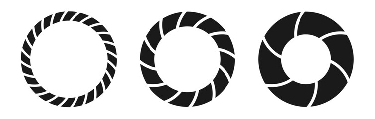 circle frame and element