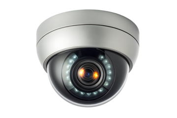 High-Resolution Dome Security Camera Surveillance Technology