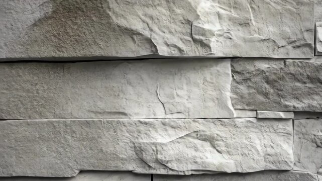 grey stone cladding texture background featuring rough surface and horizontal lines wall design.