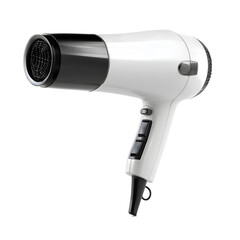 White and Black Hair Dryer Powerful and Stylish Hair Drying Tool