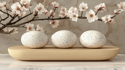 Obraz premium Spa stones, zen, tranquility