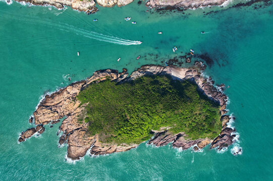 The snake island,which is also known as Ilha da Queimada Grande, is an island off the coast of Brazil. This island is full of venomous snakes
