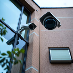 Security Camera of a Building