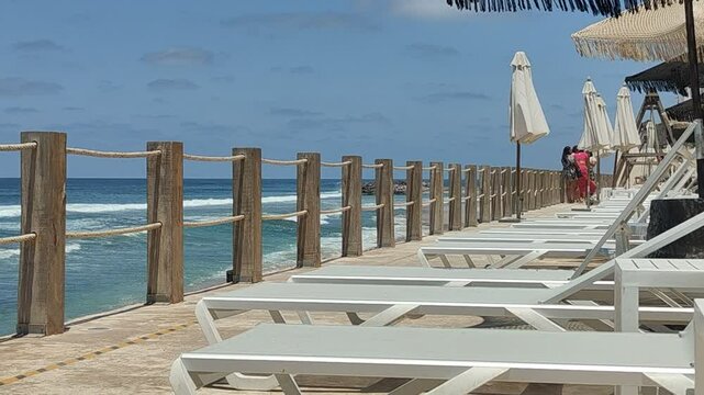 camastros club de playa