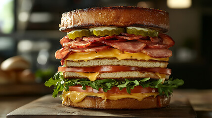  Building the ultimate American club sandwich (2)