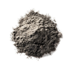 High-Resolution Close-Up of Gray Powder Texture Ideal for Industrial, Construction, or Artistic Applications