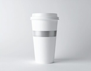 mockup for coffee cup/white